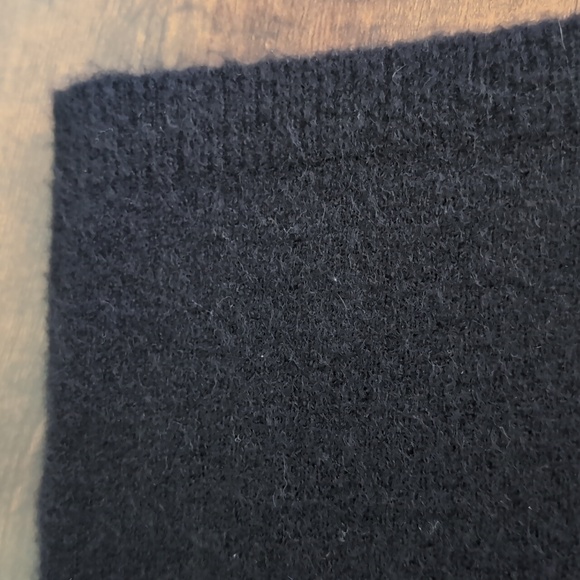 Unique Theory Wool Yak Blend Black Sweater Dress Small - Picture 5 of 8